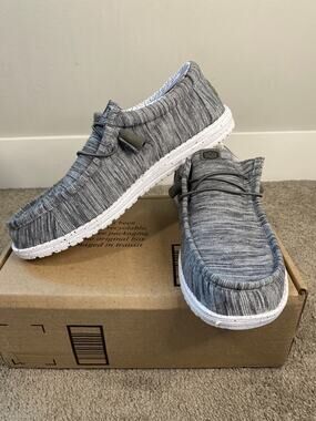 New HEYDUDE Wally Stretch Fleece Slip-On Shoes Men’s Size 13